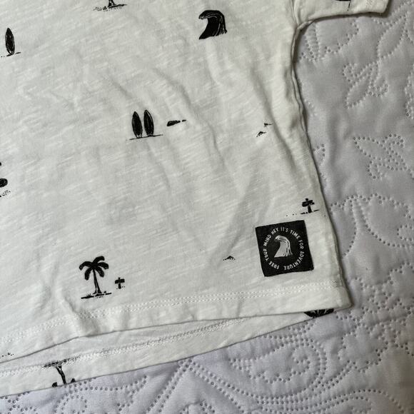 Zara Palm Tree Surf Graphic Tee Size 18-24m - Picture 5 of 5